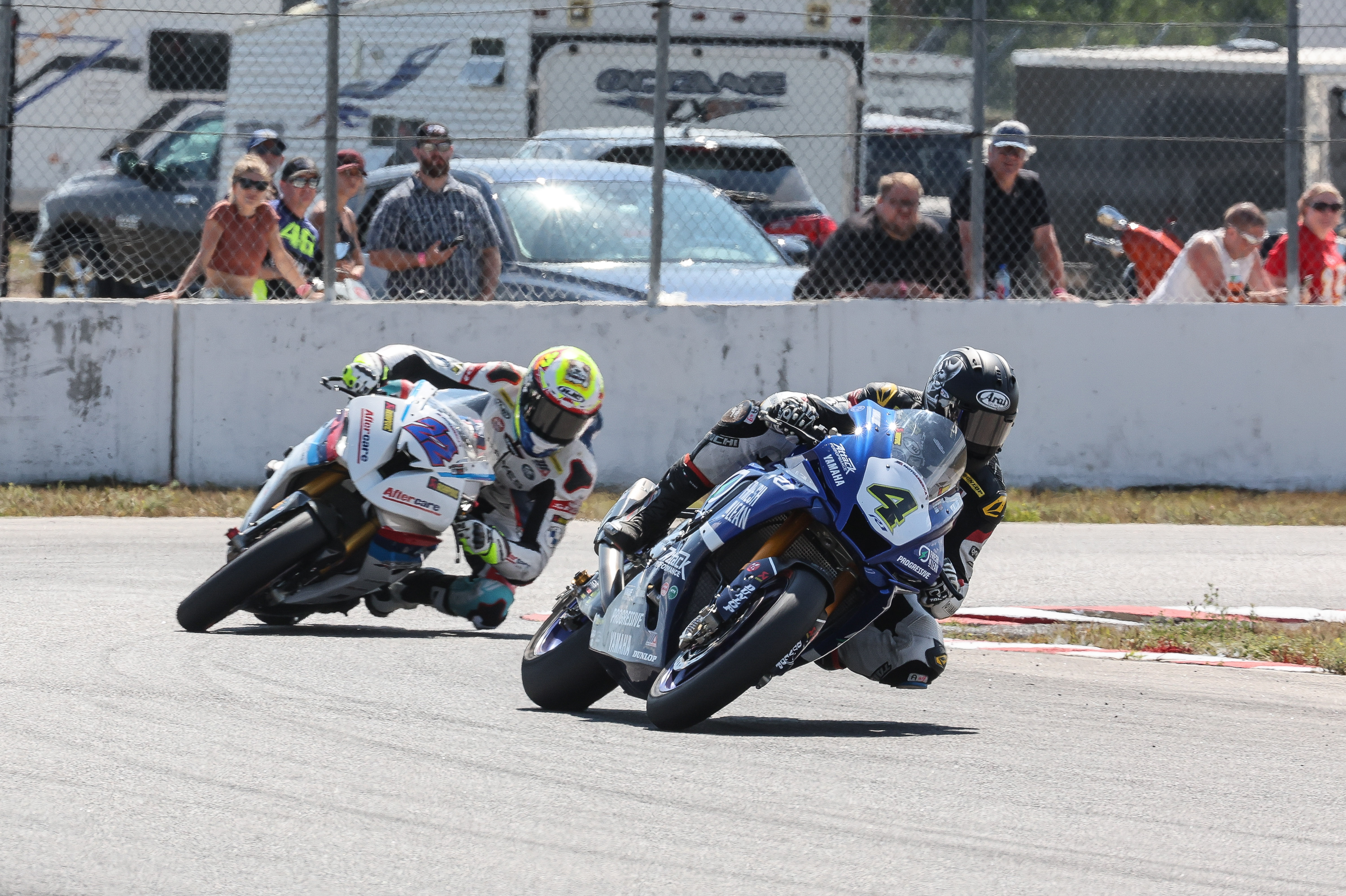 Fresh N Lean Progressive Yamaha Racing’s Jake Gagne takes a runner-up finish inRace 2 to double his points lead in the MotoAmerica Superbike Championship