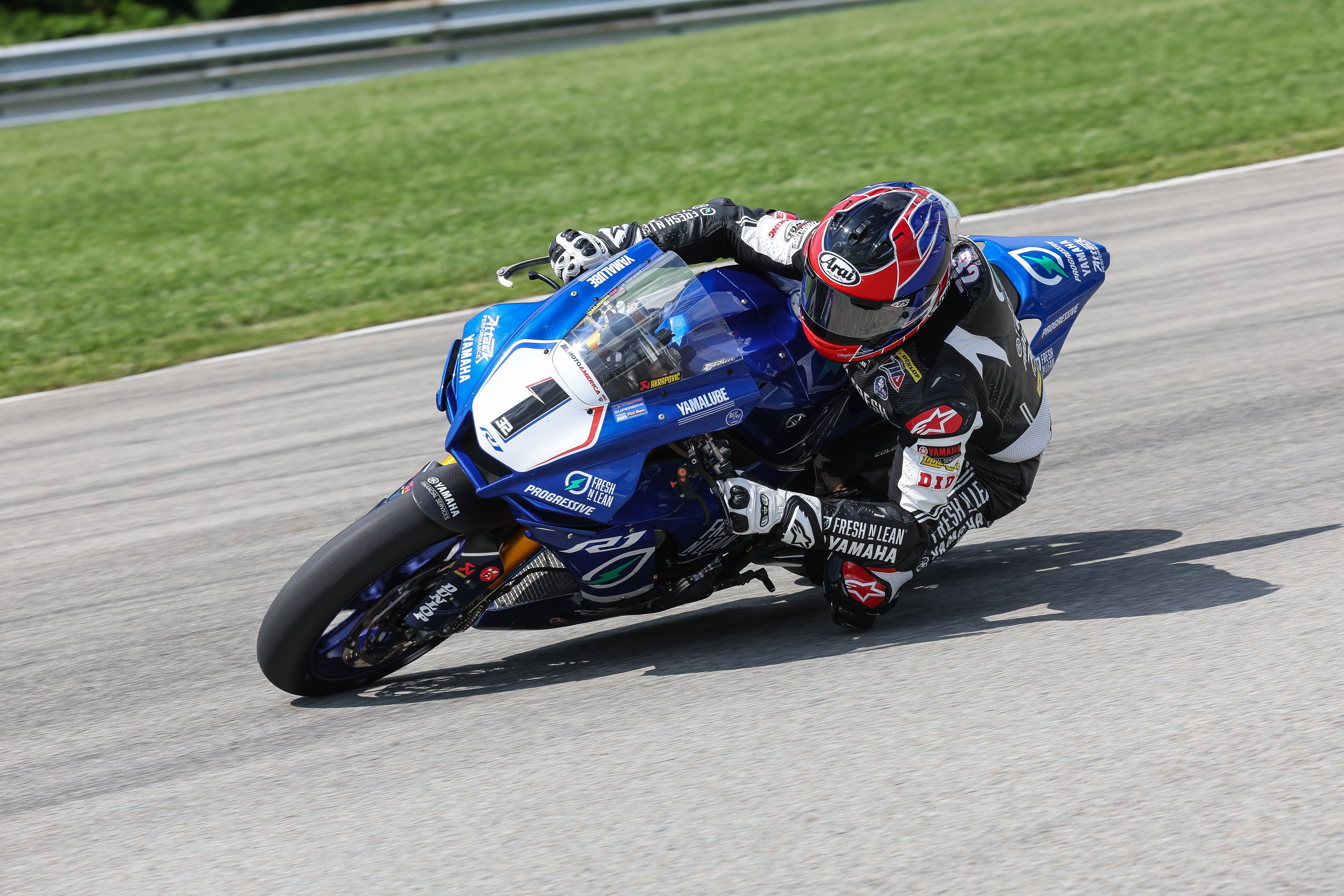 Fresh N Lean Progressive Yamaha Racing’s Jake Gagne continues to makechampionship gains with seventh MotoAmerica Superbike victory in 2023