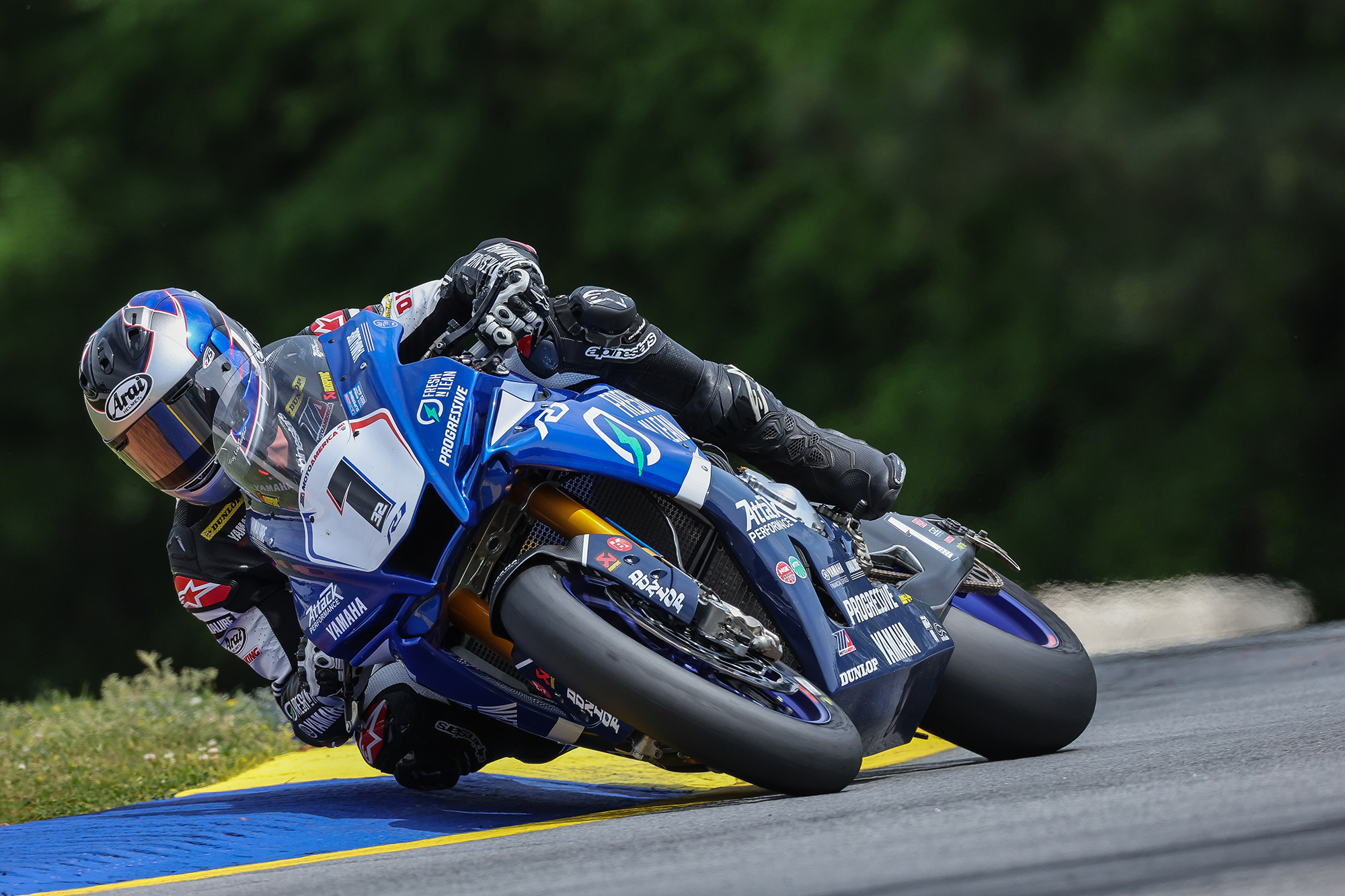 Fresh N Lean Progressive Yamaha Racing’s Jake Gagne and Cameron Petersen finish second and fourth, respectively, in the first race of 2023 at Road AtlantaFresh N Lean Progressive Yamaha Racing’s Jake Gagne and Cameron Petersen finish second and fourth, re
