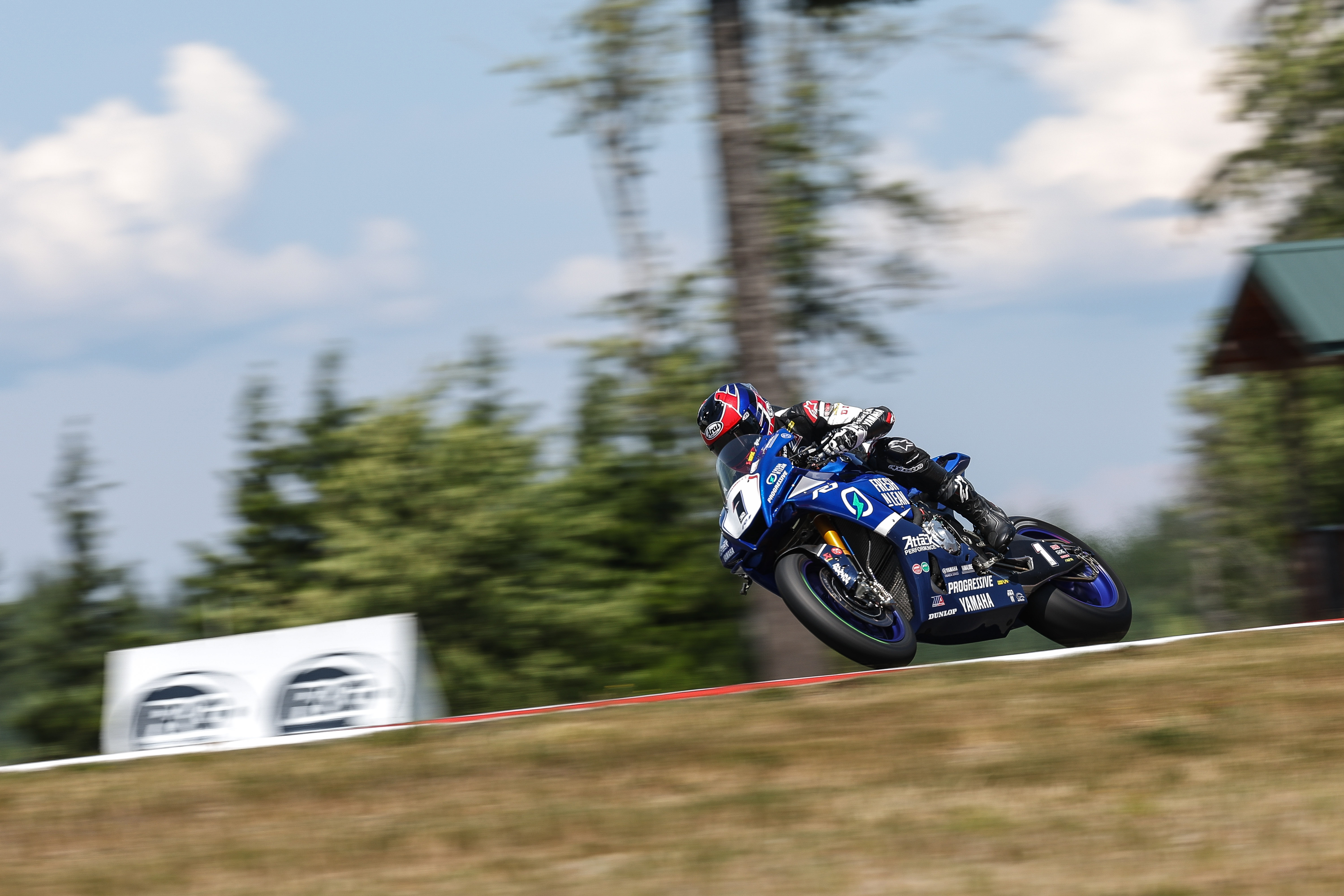 Fresh N Lean Progressive Yamaha Racing’s Jake Gagne makes championship gainswith fifth-consecutive victory at the Ridge Motorsports Park