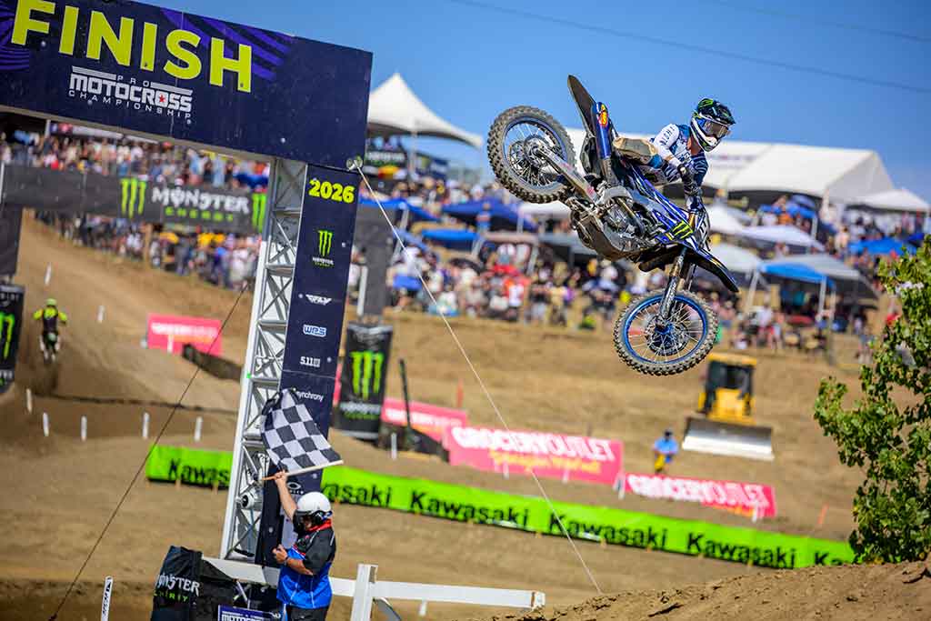 Monster Energy Yamaha Star Racing’s Cole Davies rebounds from adversity in Moto 1 to score a dominant Moto 2 victory at Hangtown