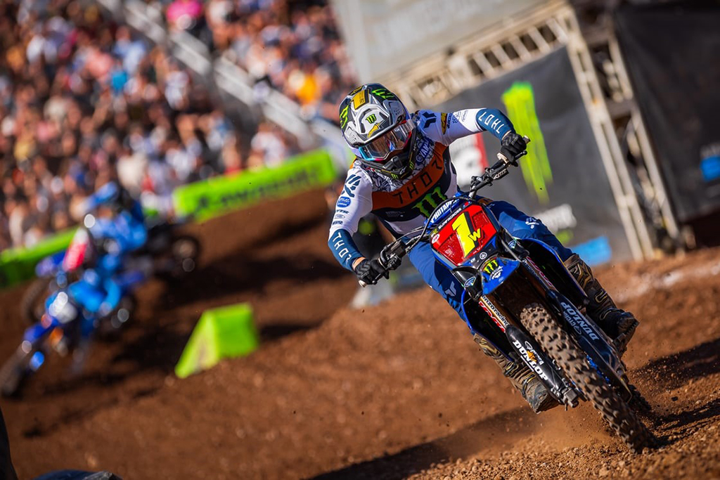 Monster Energy Yamaha Star Racing’s Haiden Deegan finishes the season with a dominant victory in the East/West Showdown