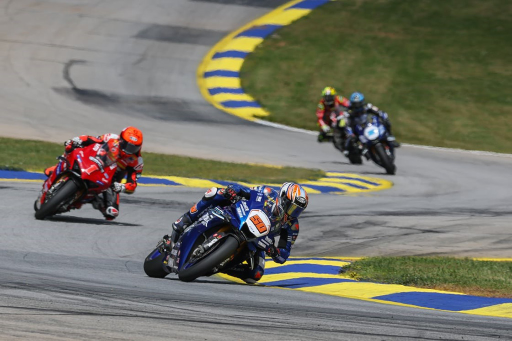 Attack Performance Progressive Yamaha Racing’s Bobby Fong earns a second-place finish in MotoAmerica Superbike Race 2 at Road Atlanta