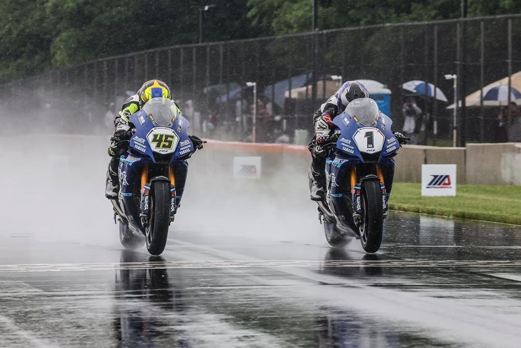 Attack Performance Progressive Yamaha Racing’s Cameron Petersen and Jake Gagne finish 1-2 in drama-filled MotoAmerica Superbike Race 1 at Road America