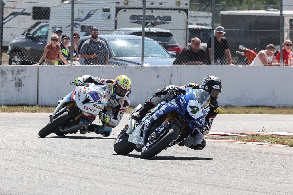 Fresh N Lean Progressive Yamaha Racing’s Jake Gagne takes a runner-up finish inRace 2 to double his points lead in the MotoAmerica Superbike Championship