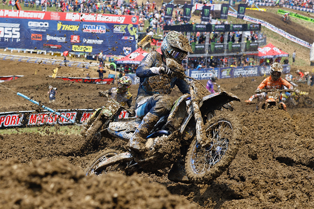 Monster Energy Yamaha Star Racing’s Haiden Deegan returned to the podium with athird-overall finish at the High Point Nationa