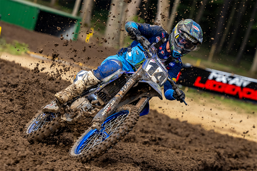 Monster Energy Yamaha Star Racing’s Dylan Ferrandis scores a hard-fought podiumfinish in Moto 1 at Ironman Raceway and ends the 2023 Pro Motocross season secondoverall in the 450MX Championship