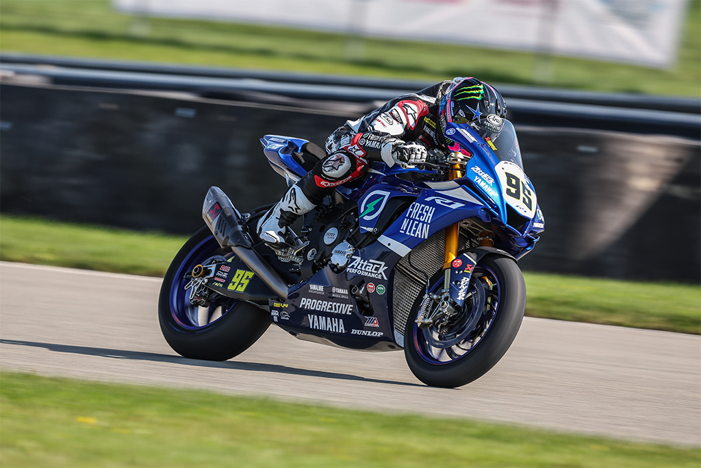 JD Beach returns as a fill-in rider for the Fresh N Lean Progressive Yamaha Racingteam at the final two MotoAmerica Superbike rounds of 2023