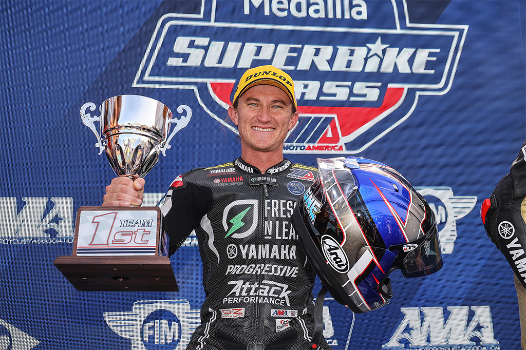 Fresh N Lean Progressive Yamaha Racing’s Jake Gagne wins MotoAmerica Superbike