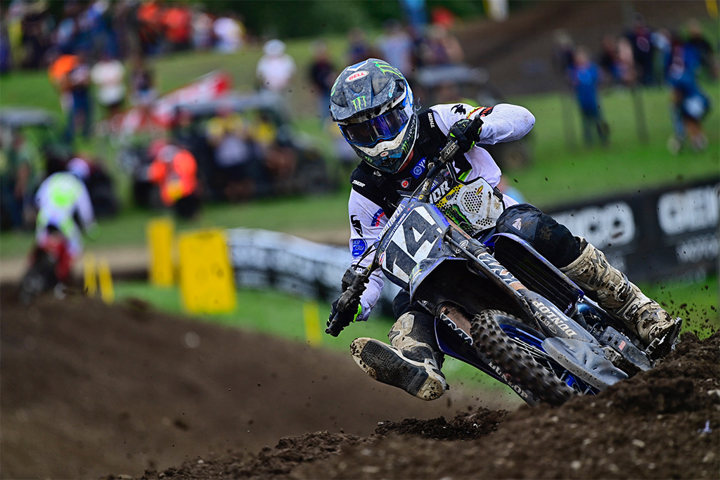 Monster Energy Yamaha Star Racing’s Dylan Ferrandis adds a pair of moto podiums tohis season tally to end the day third overall at the Unadilla National