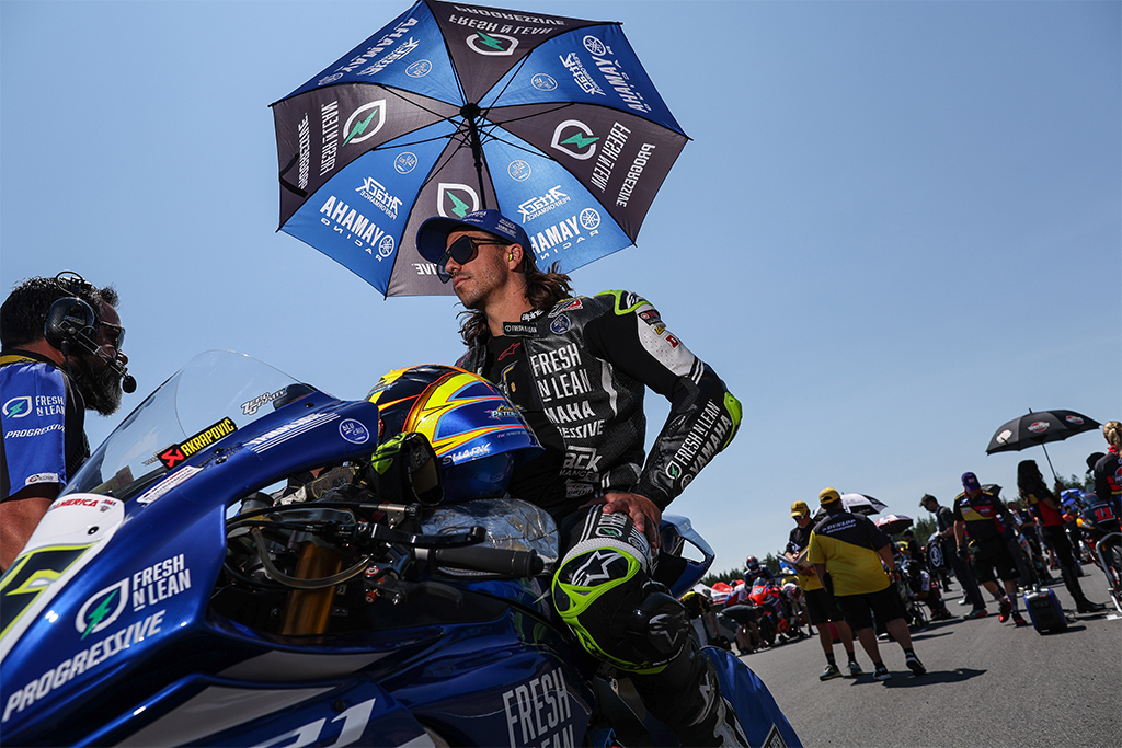 Fresh N Lean Progressive Yamaha Racing’s Cameron Petersen will sit out theremaining rounds of the 2023 MotoAmerica season to repair a wrist injury