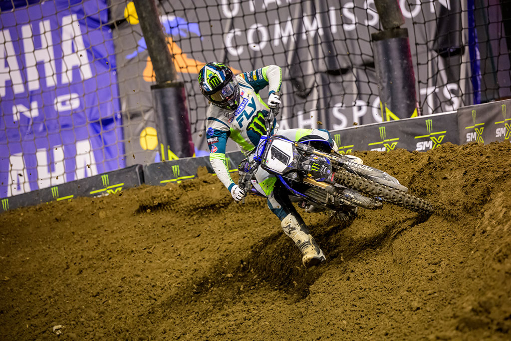 Sometimes the results sheet doesn’t tell the whole story, and Anaheim 2 was one of those nights for the Monster Energy Yamaha Star Racing 450 squad