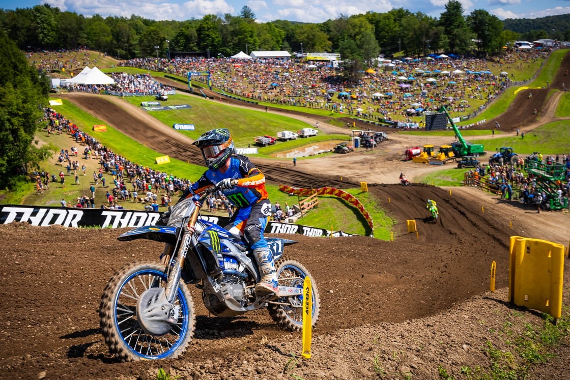 Monster Energy Yamaha Star Racing’s Justin Cooper overcomes adversity to finish sixth overall at the Unadilla National