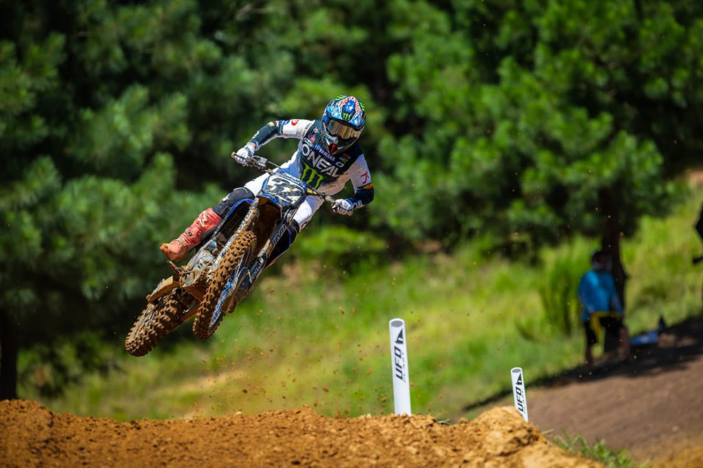 Monster Energy Yamaha Star Racing’s Justin Cooper concludes the outdoor season with third-place overall at the Budds Creek National