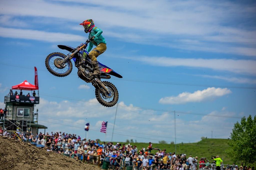 Monster Energy Yamaha Star Racing’s Haiden Deegan strengthens 250MX title defense with a pair of runner-up finishes at the Thunder Valley National