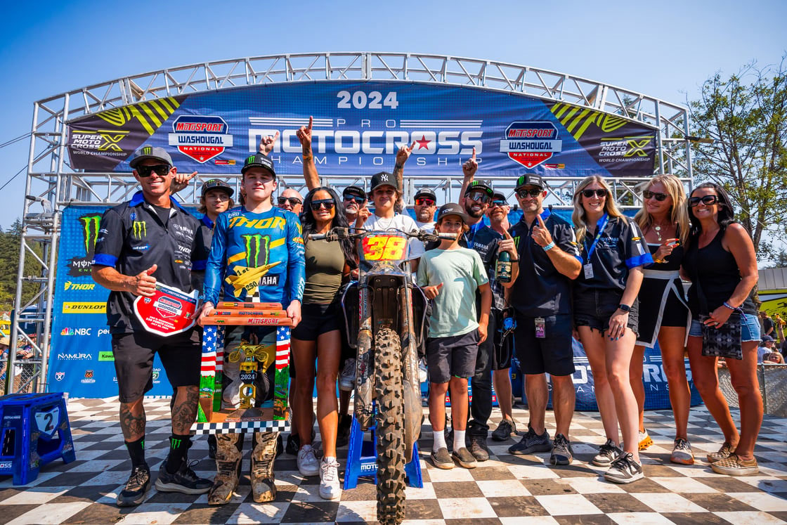 Monster Energy Yamaha Star Racing’s Haiden Deegan expands his lead in the 250MX Championship before Pro Motocross heads into the summer break