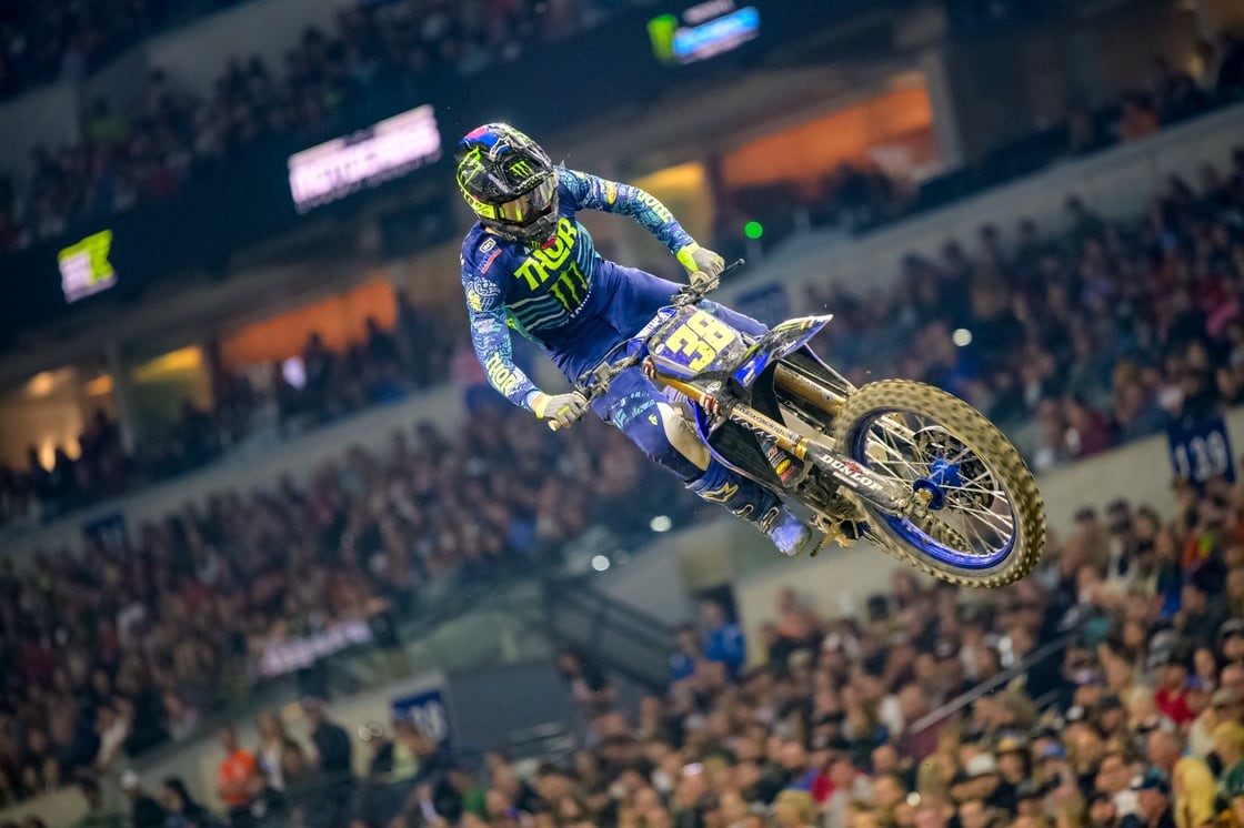 Monster Energy Yamaha Star Racing’s Haiden Deegan scores a main event win and ends the night with a Triple Crown third overall 
