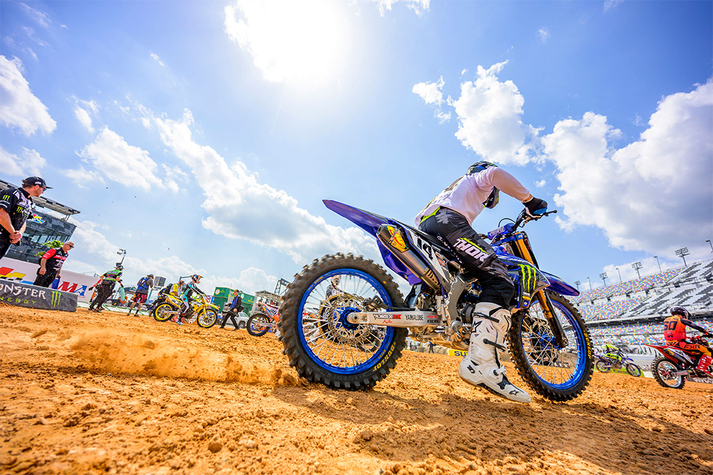Monster Energy Yamaha Star Racing’s Dylan Ferrandis prepares for the 2023 Pro
