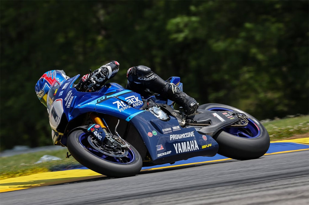 Attack Performance Progressive Yamaha Racing’s Jake Gagne takes runner-up finish in a hard-fought MotoAmerica Superbike battle at Road Atlanta