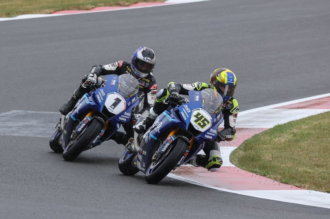 Attack Performance Progressive Yamaha Racing makes championship gains, scoring a dominant 1-2 finish with Cameron Petersen and Jake Gagne in MotoAmerica Superbike Race 1 at The Ridge