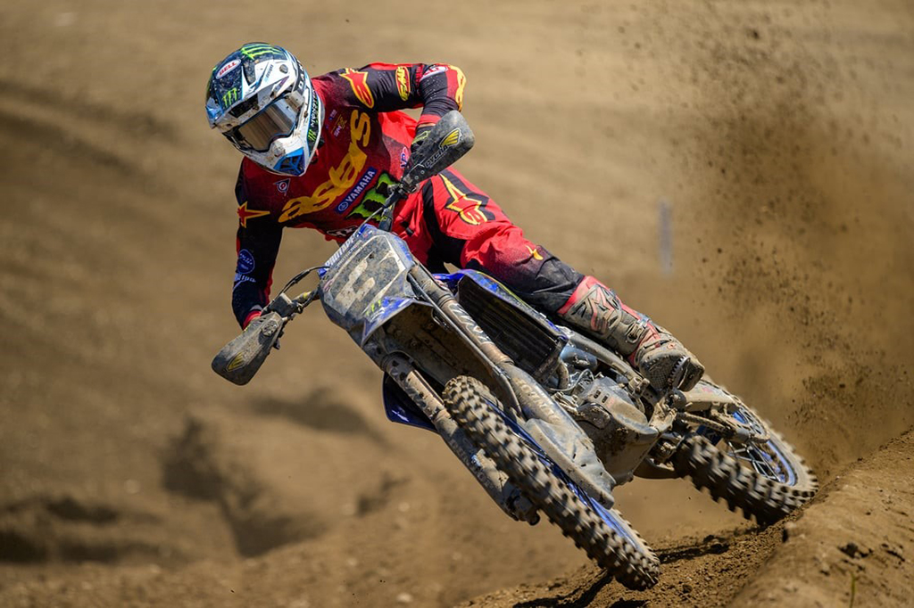 Monster Energy Yamaha Star Racing’s Eli Tomac and Justin Cooper finish third and fifth overall, respectively, at the Unadilla National