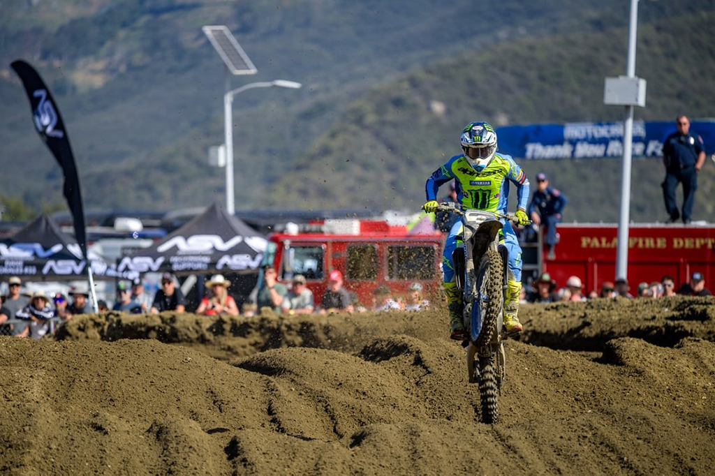 Monster Energy Yamaha Star Racing’s Eli Tomac kicks off 450MX title run with a second-place overall finish at the Pro Motocross season opener in Southern California