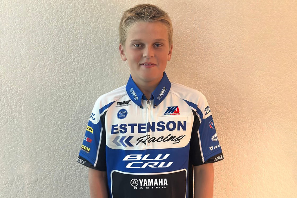 Estenson Racing to head Yamaha BLU CRU’s MotoAmerica Talent Cup title campaign with up-and-coming rider Sam Drane