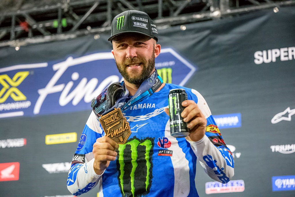 Monster Energy Yamaha Star Racing’s Eli Tomac and Cooper Webb finished third and fifth, respectively, with rookie Justin Cooper concluding the SMX season inside the top 10