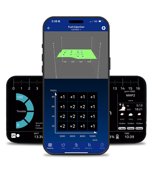 Power Tuner App shown on a phone screen