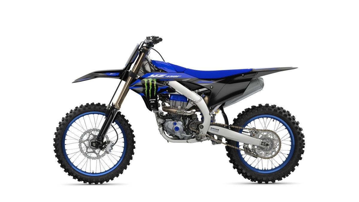 YZ450F Monster Energy Edition Side Profile