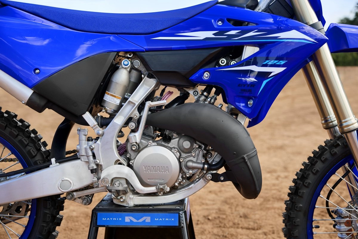 Powerful Two-Stroke YZ125 Engine